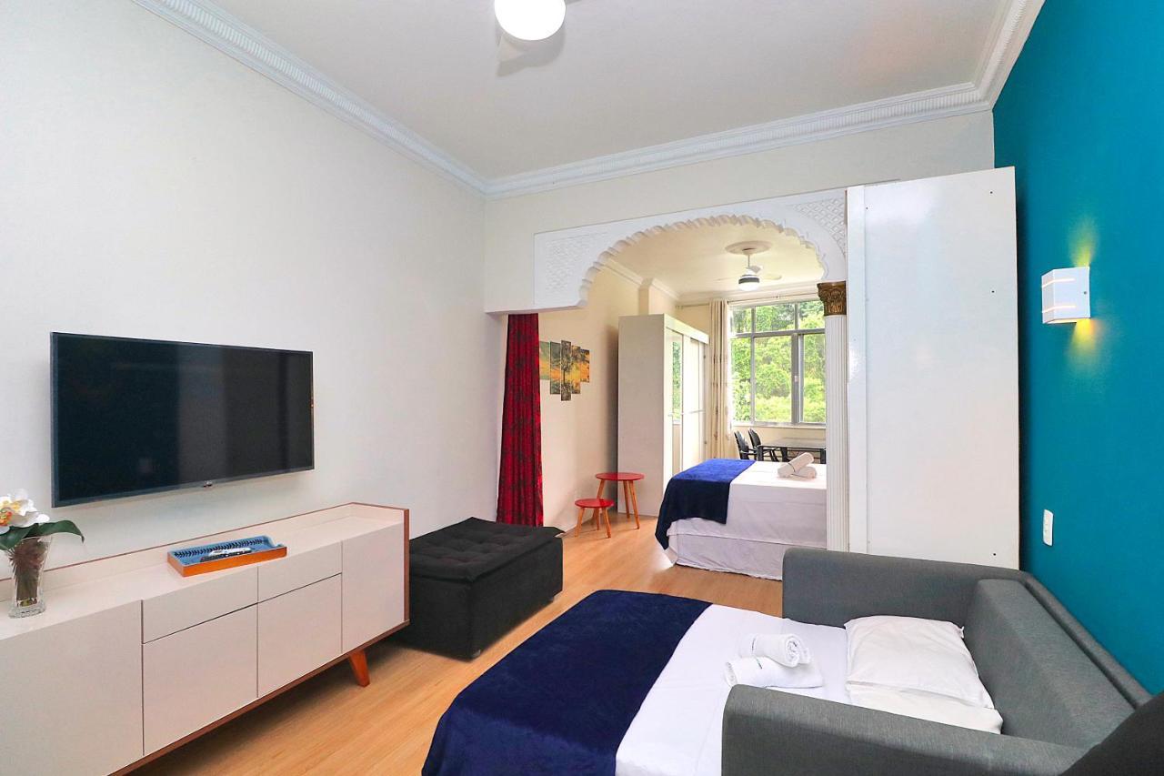 Apartamento Fantastico 1 Quarto E Sala Em Copacabana Com Vista Para Natureza Río de Janeiro Exterior foto